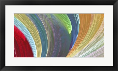 Framed Wind Waves III Print