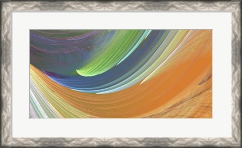 Framed Wind Waves IV Print