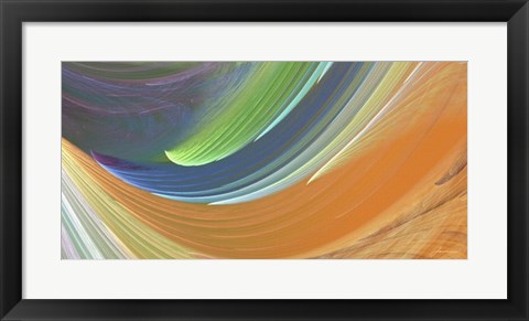 Framed Wind Waves IV Print
