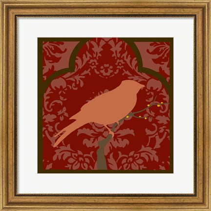 Framed Moroccan Songbird I Print