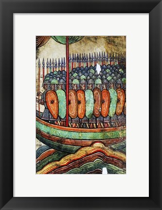 Framed Viking Kite Print