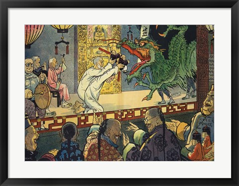 Framed Chinese Play Print
