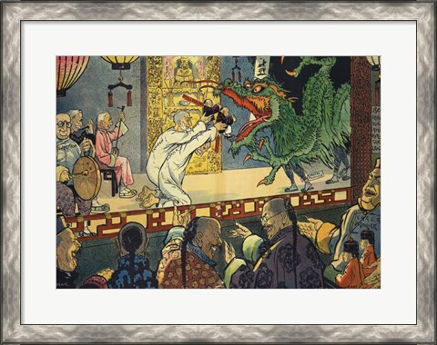 Framed Chinese Play Print