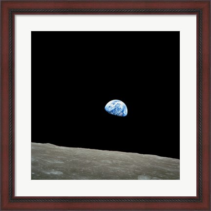 Framed Earthrise Print