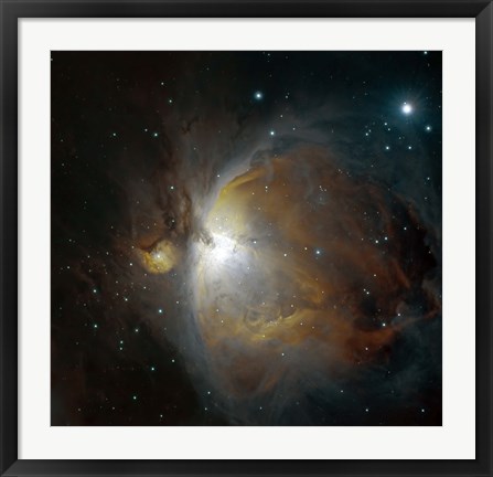 Framed M42 nebula in Orion Print