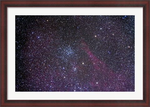 Framed Open cluster Messier 38 in the constellation Auriga Print