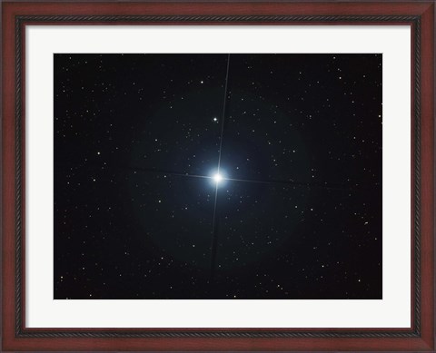 Framed Rigel is the brightest star in the constellation Orion Print