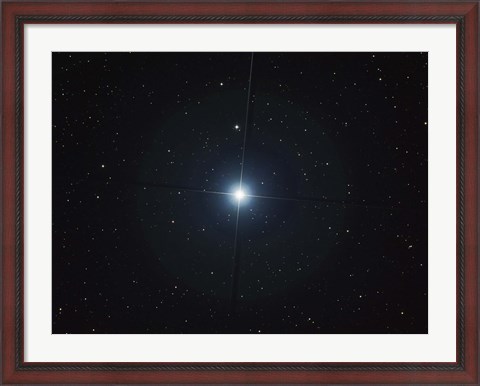 Framed Rigel is the brightest star in the constellation Orion Print