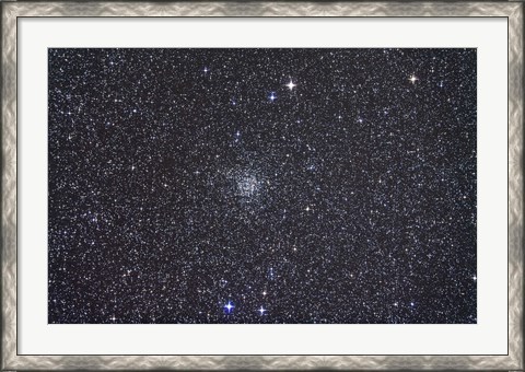 Framed Open cluster NGC 7789 in the constellation Cassiopeia Print