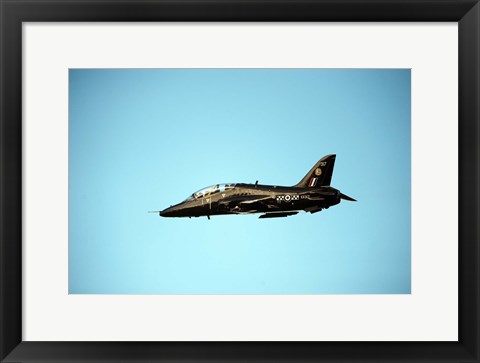 Framed BAE Hawk aircraft of the Royal Air Force Print