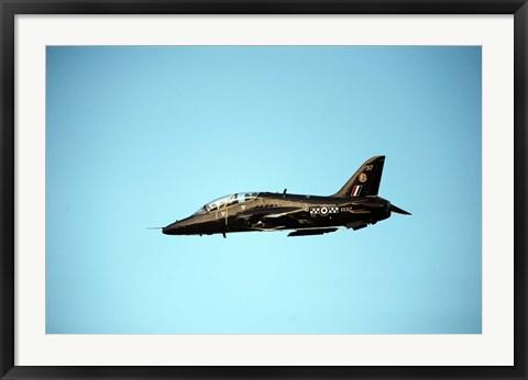 Framed BAE Hawk aircraft of the Royal Air Force Print