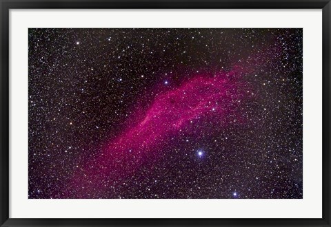 Framed California Nebula Print