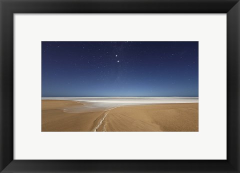 Framed Alpha and Beta Centauri seen from the beach in Miramar, Argentina Print