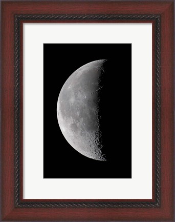 Framed 23 day old waning moon Print