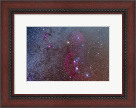 Framed Orion and Monoceros region Print
