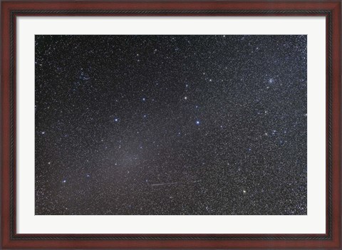 Framed Gegenschein glow in southern Leo with nearby deep sky objects Print