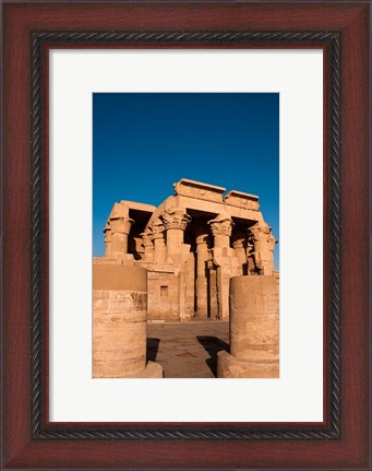 Framed Egypt, Kom Ombo, Temple of Kom Ombo Print