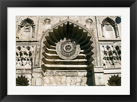 Framed Al-Aqmar Mosque, Khan El Khalili, Cairo, Egypt Print