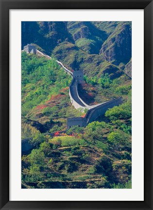 Framed Great Wall, China Print