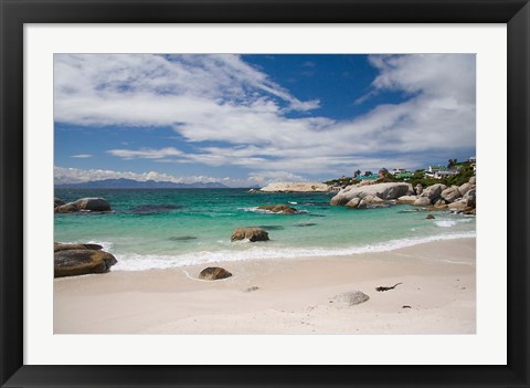 Framed Cape Town, South Africa. The Cape Peninsula Print