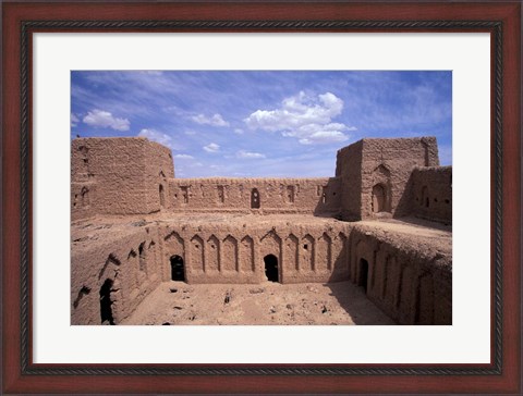 Framed Abandoned Fortress, Morocco Print
