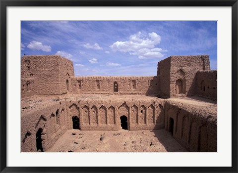 Framed Abandoned Fortress, Morocco Print