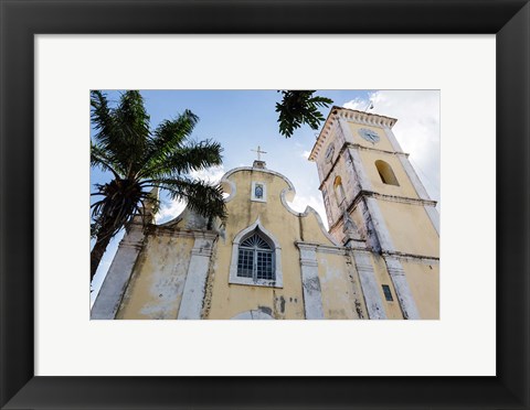 Framed Church of Our Lady of Conception, Inhambane, Mozambique Print