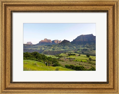 Framed Escarpment of the Semien Mountains, Ethiopia Print
