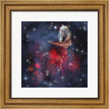 Framed Cerces, the daughter of the Sun Print