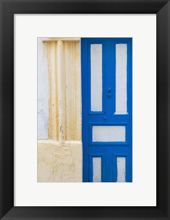 Framed MOROCCO, Atlantic Coast, ESSAOUIRA, Doorway Print