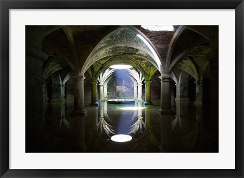 Framed MOROCCO, EL, JADIDA, Portuguese Fortress, Cistern Print