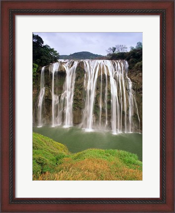 Framed Huangguoshu Falls, Anshun, Guizhou, China Print