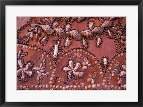 Framed Inlaid Shells on Walls, Morocco Print