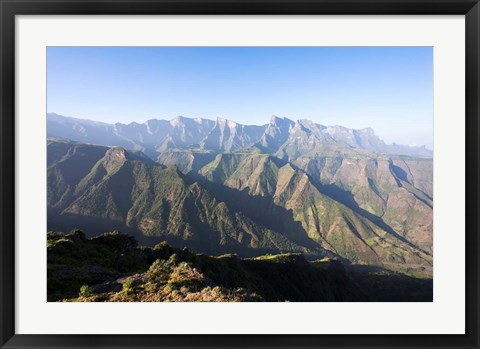 Framed Semien Mountains National Park, Ethiopia Print