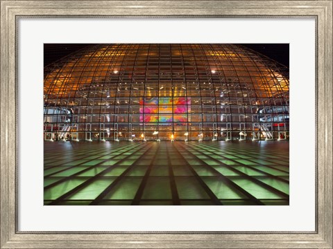 Framed National Grand Theater, Beijing, China Print