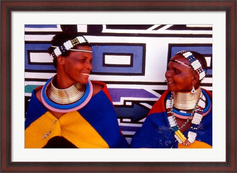 Framed Ndembelle Women, South Africa Print