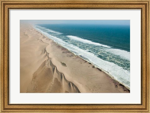 Framed Namibia, Skeleton Coast, Coastline Print