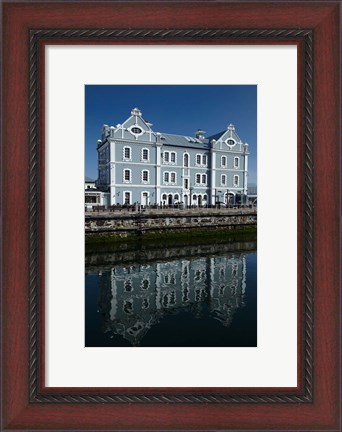 Framed Old Port Captain&#39;s Building, Waterfront, Cape Town, South Africa Print