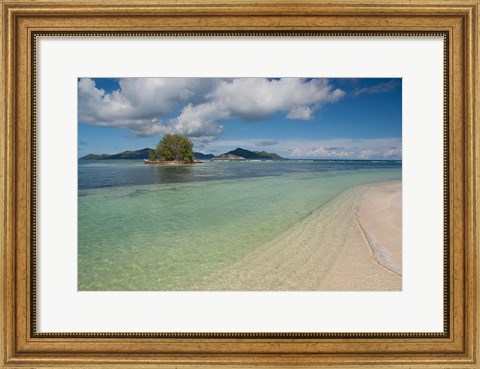Framed Seychelles, Island of La Digue Print
