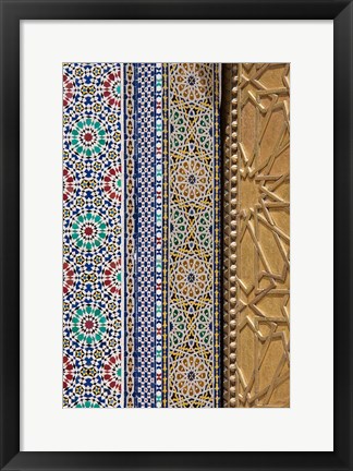 Framed Royal Palace of Fes, Morocco Print