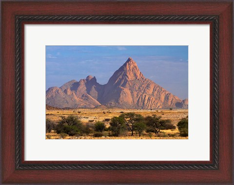 Framed Spitzkoppe (1784 meters), Namibia Print