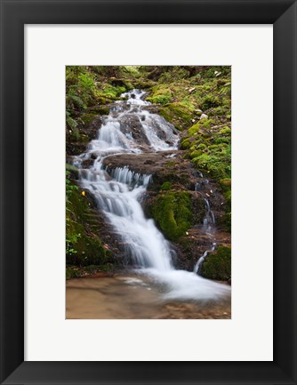 Framed Waterfall, Bhutan Print