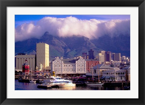 Framed Victoria and Alfred Waterfront, Cape Town, South Africa Print