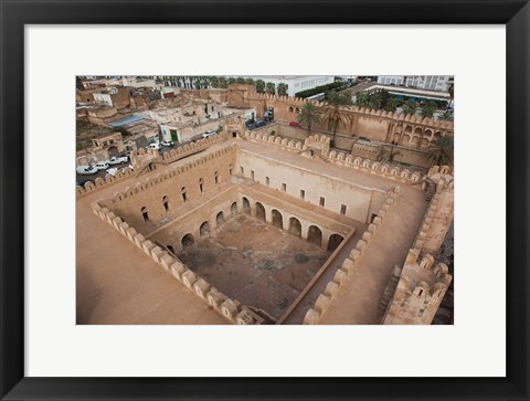 Framed Tunisia, Sousse, Ribat, 8th c. fortification Print