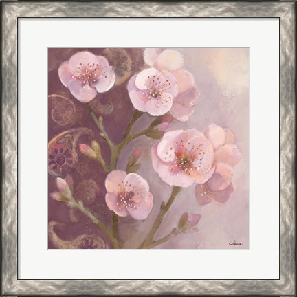 Framed Gypsy Blossoms I Print