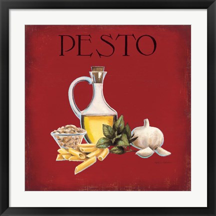 Framed Italian Cuisine II Print