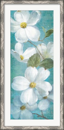 Framed Indiness Blossom Panel Vinage I Print
