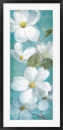 Framed Indiness Blossom Panel Vinage I Print