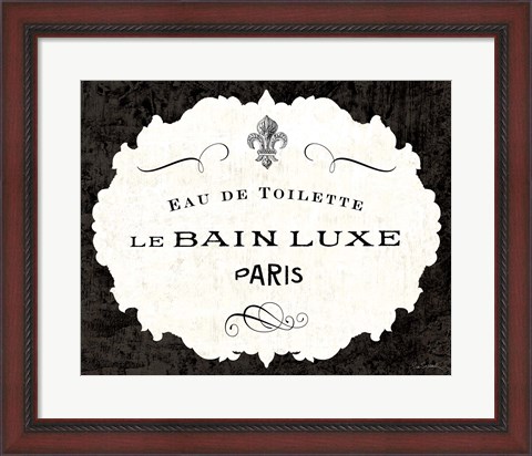 Framed Le Bain Luxe I Print