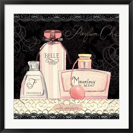 Framed Les Parfum II Print